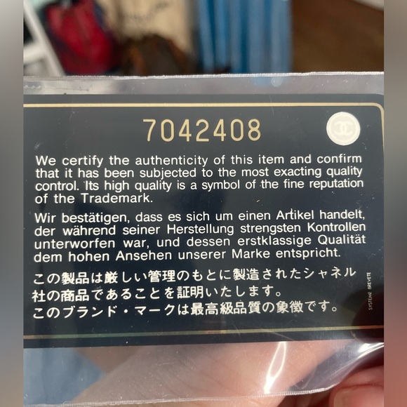 CHANEL CAVIER ZIP AROUND WALLET - Picture 10 of 10